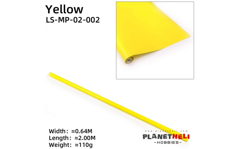 Covering Film - Covering Films 200cm x 64cm Rolls RC Airplane Balsa wood Yellow